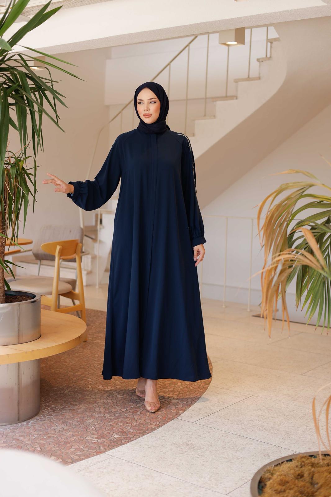 KESME BONCUKLU ŞIK FERACE