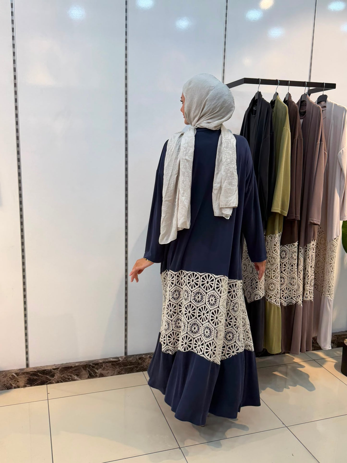 PİKE ABAYA TAKIM
