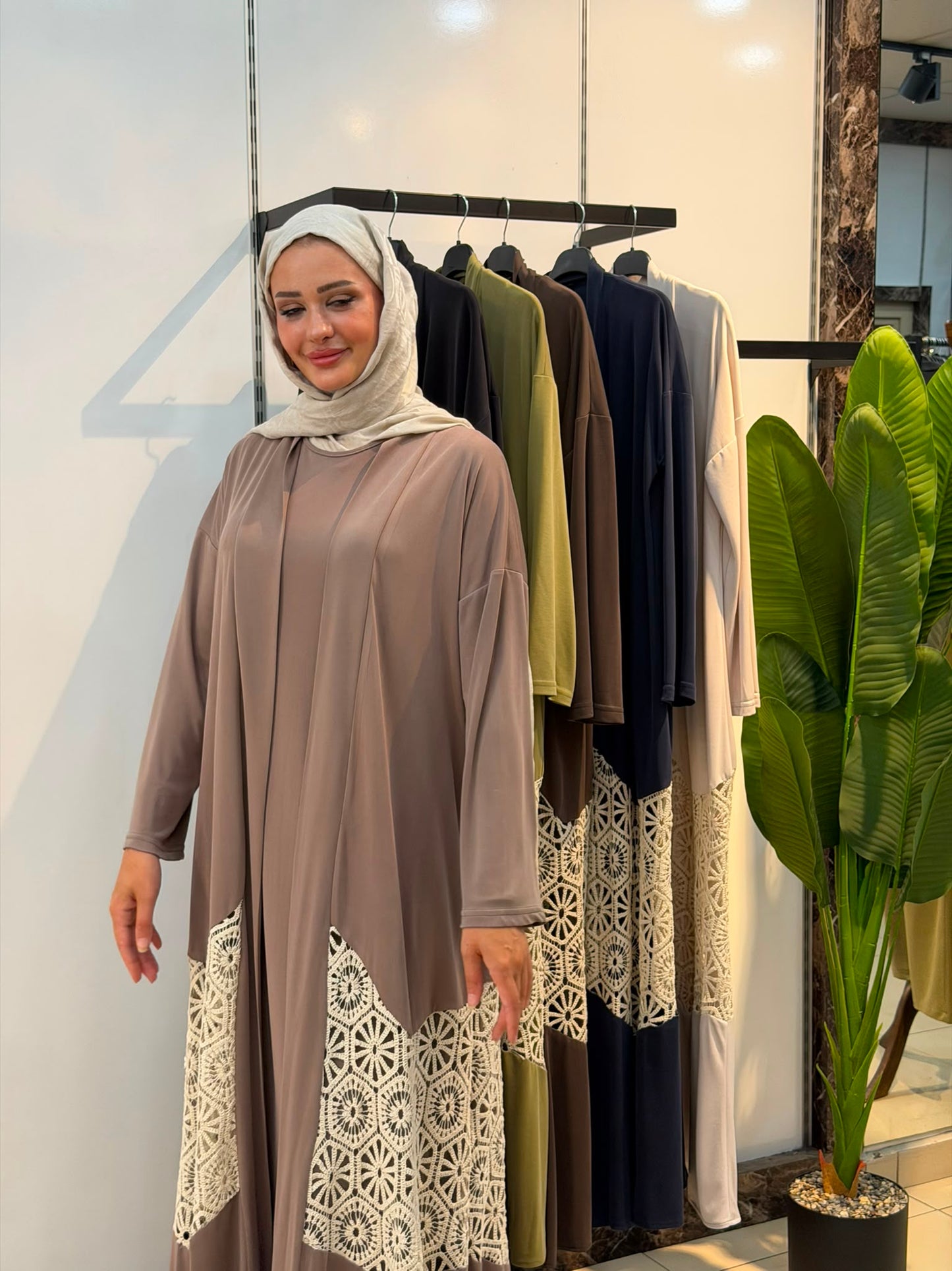 PİKE ABAYA TAKIM