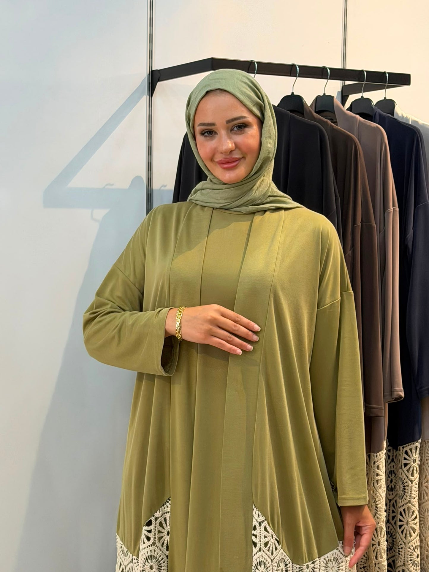PİKE ABAYA TAKIM