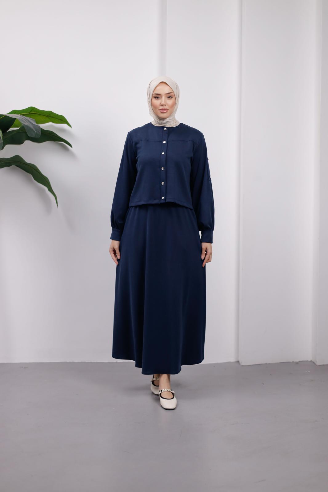 ÖRME KUPRA ETEKLİ TAKIM