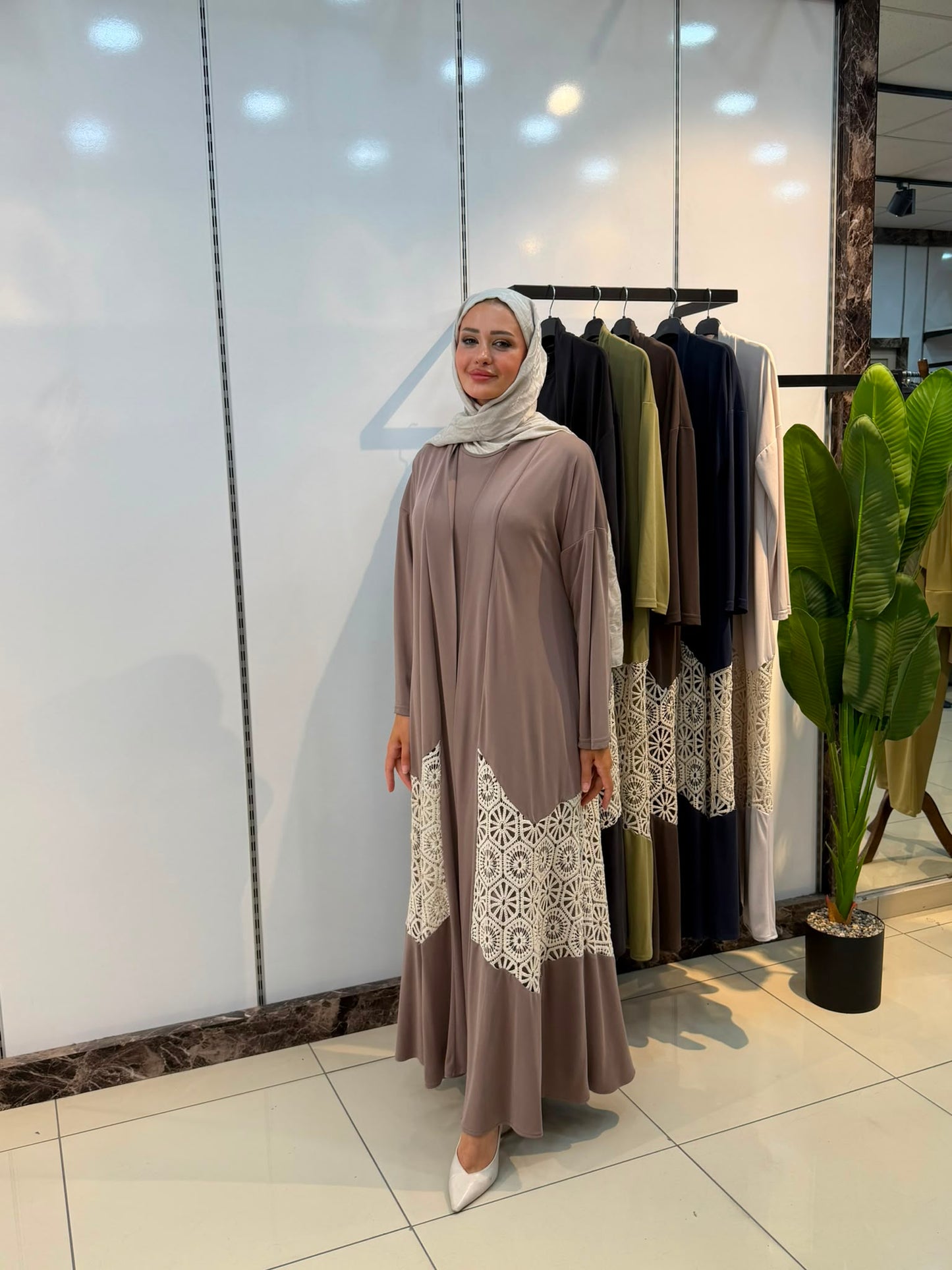 PİKE ABAYA TAKIM