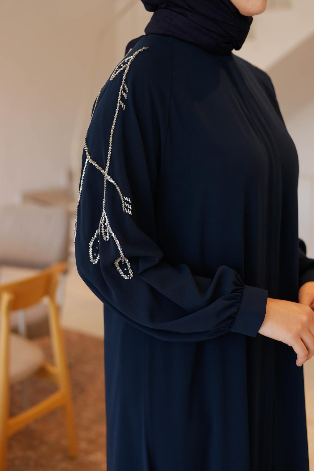 KESME BONCUKLU ŞIK FERACE