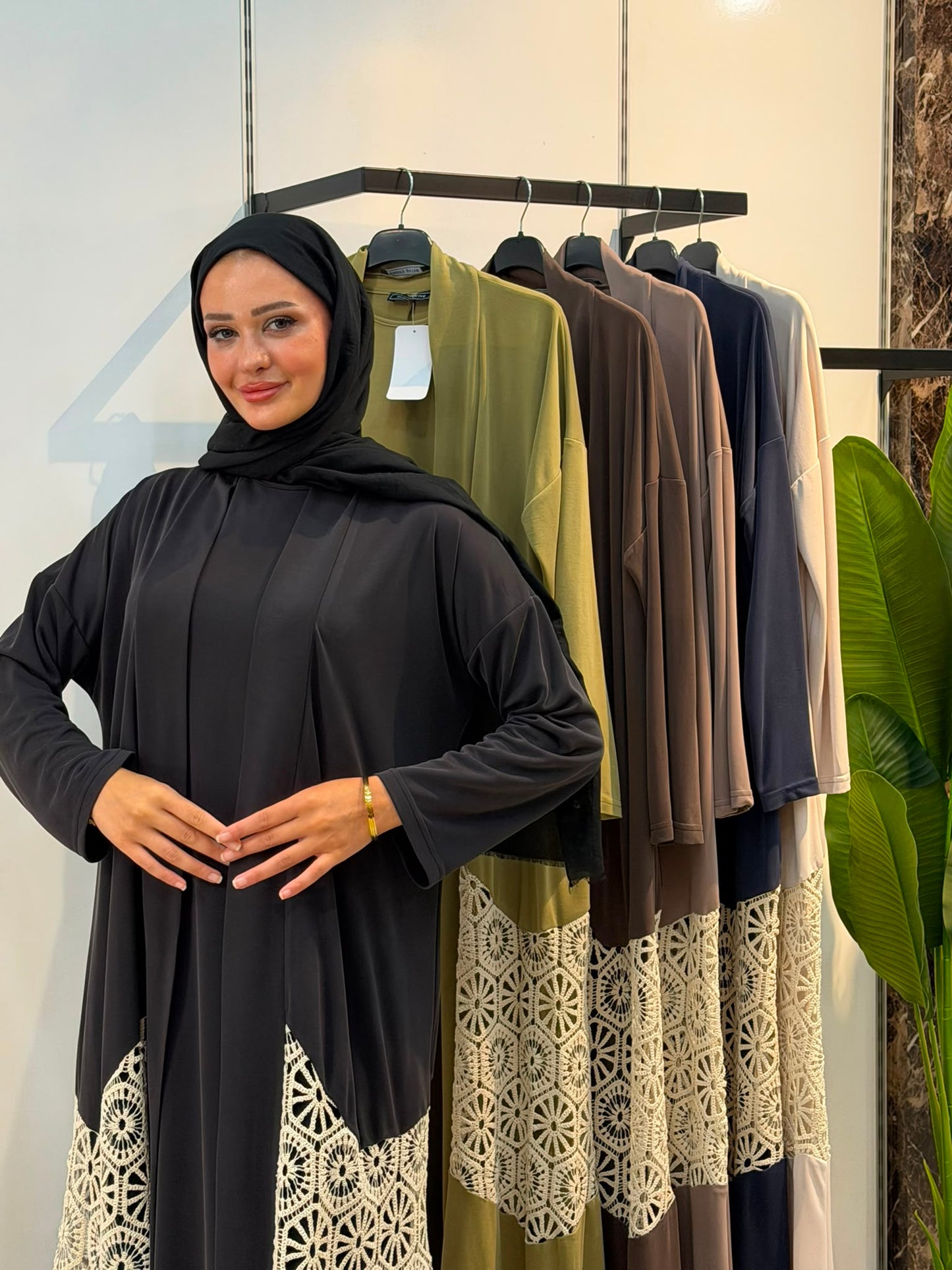 PİKE ABAYA TAKIM