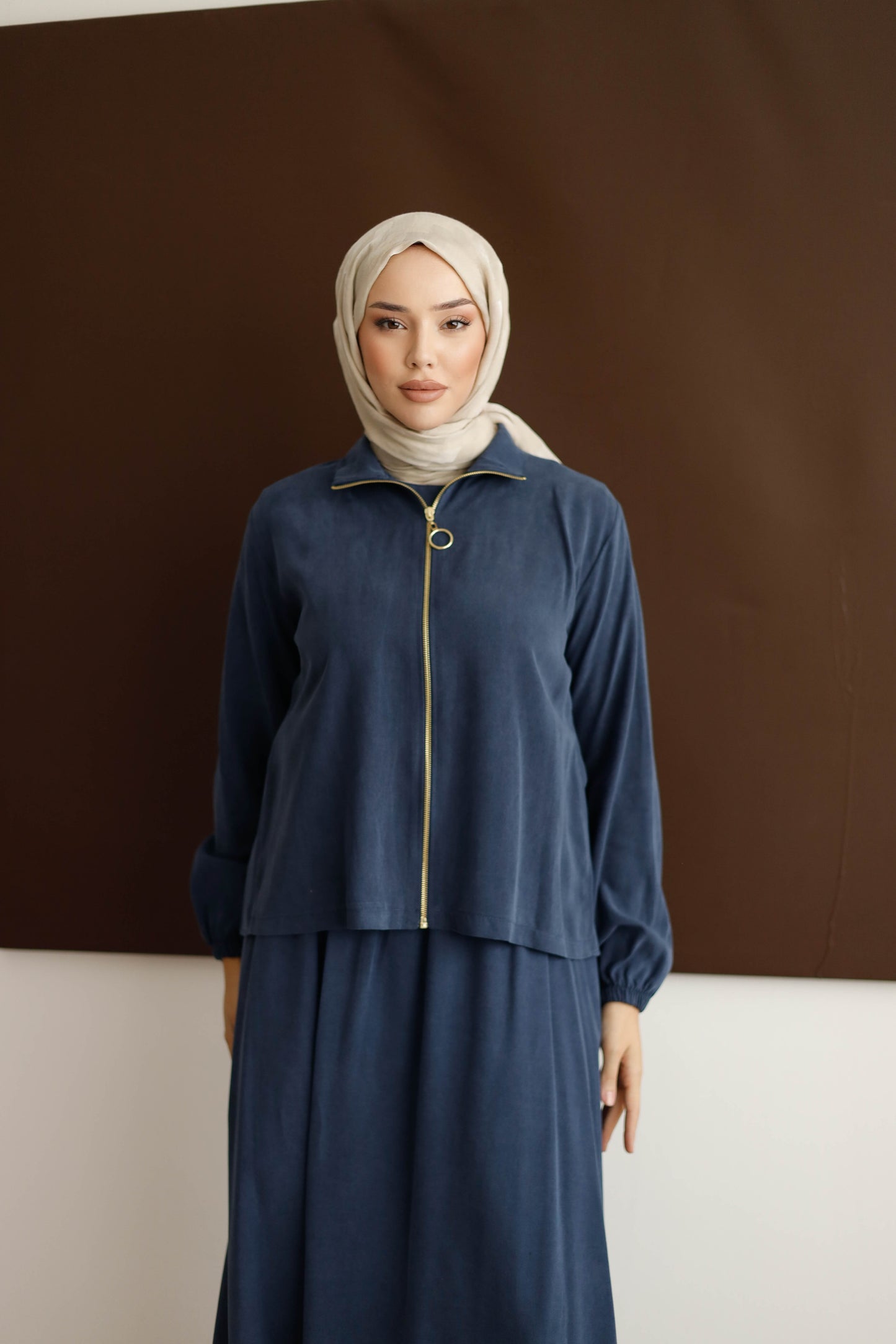 ORGANİK KUMAŞ ETEKLİ TAKIM