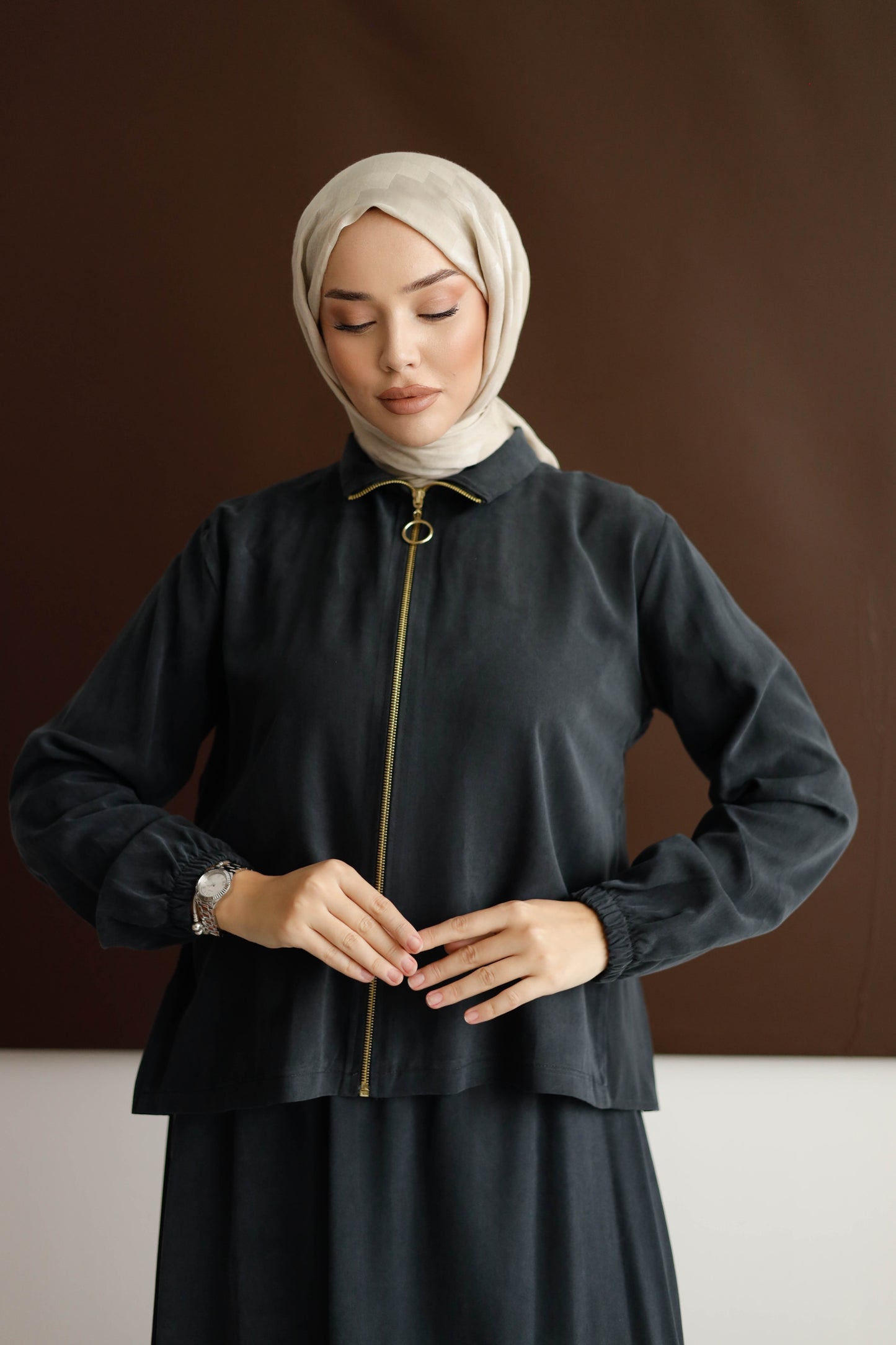 ORGANİK KUMAŞ ETEKLİ TAKIM