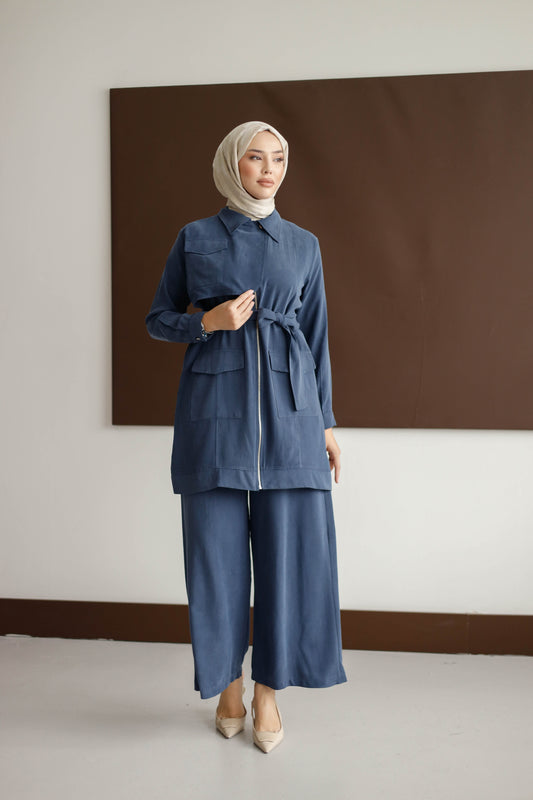 ORGANİK KUMAŞ KUŞAKLI TAKIM