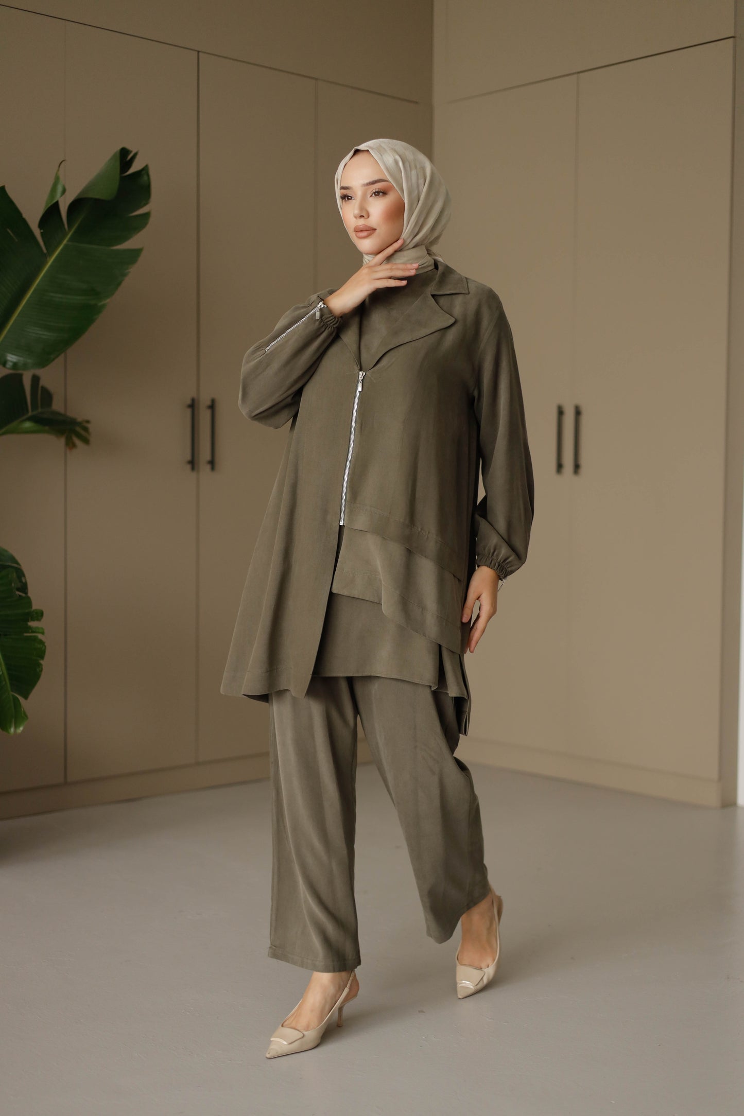 ORGANİK KUMAŞ ÜÇLÜ TAKIM