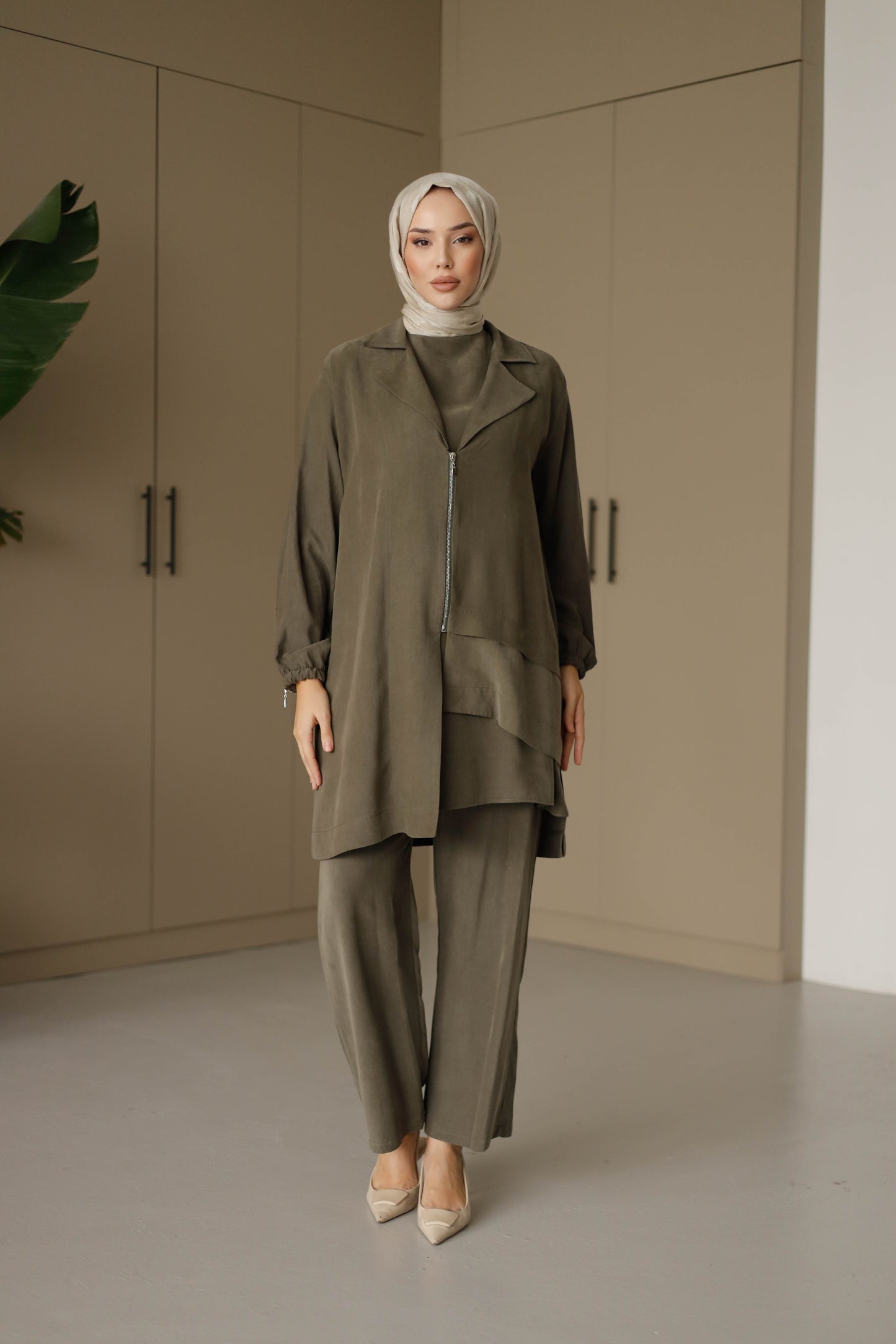 ORGANİK KUMAŞ ÜÇLÜ TAKIM