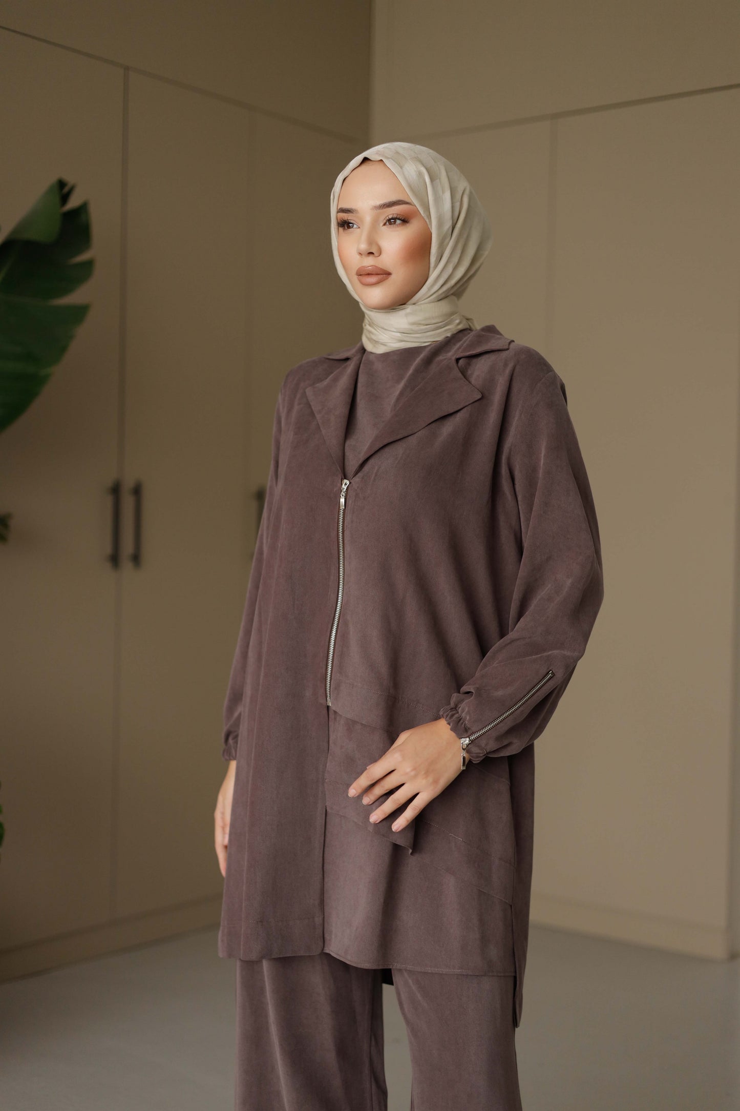 ORGANİK KUMAŞ ÜÇLÜ TAKIM