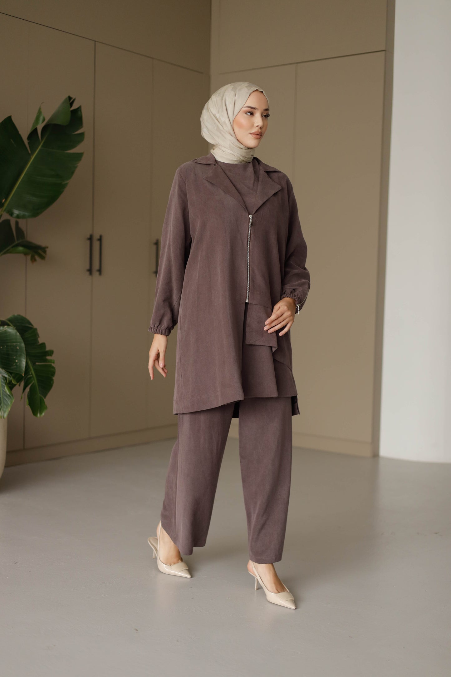 ORGANİK KUMAŞ ÜÇLÜ TAKIM