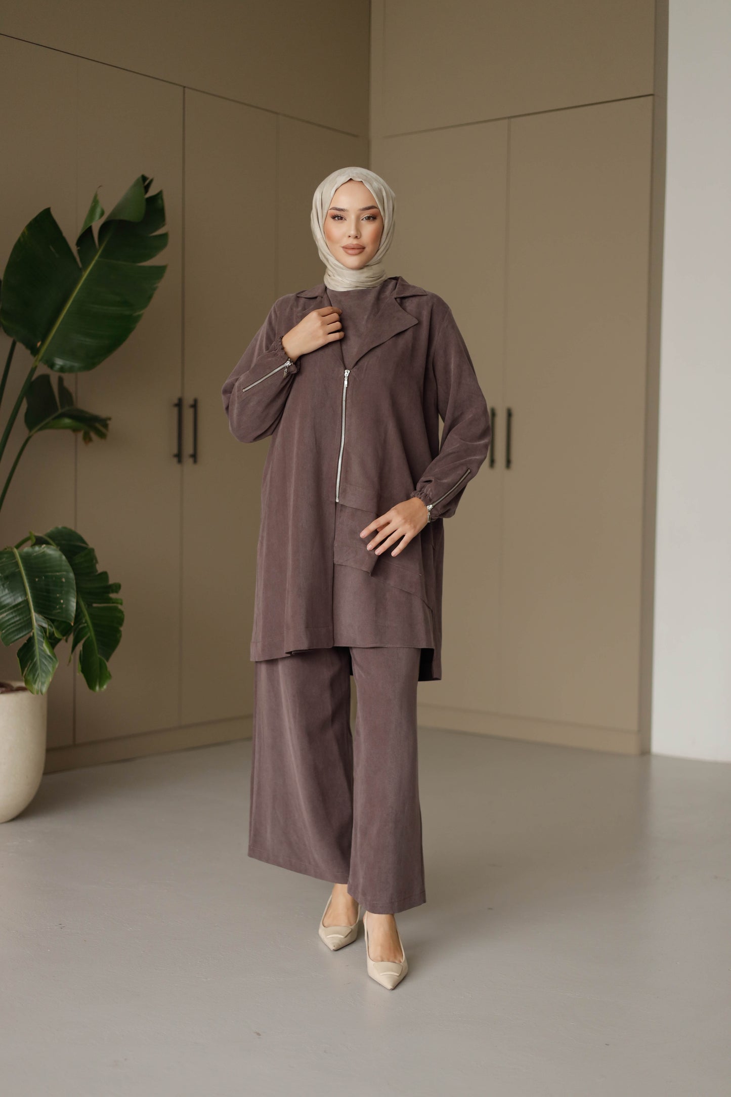 ORGANİK KUMAŞ ÜÇLÜ TAKIM