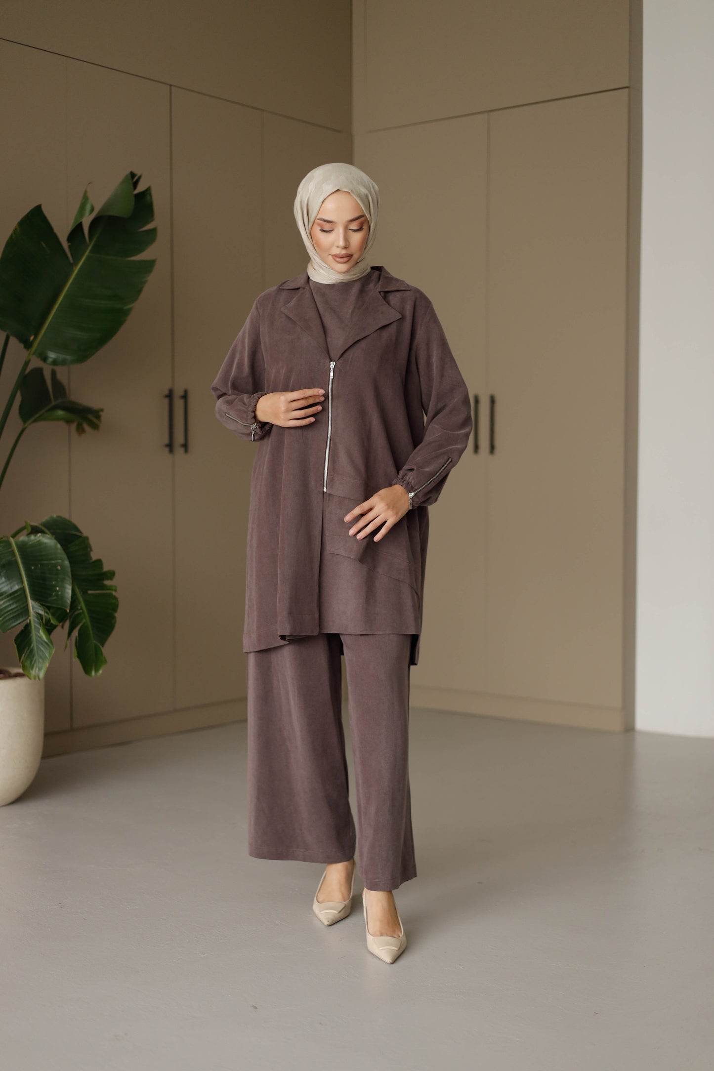 ORGANİK KUMAŞ ÜÇLÜ TAKIM