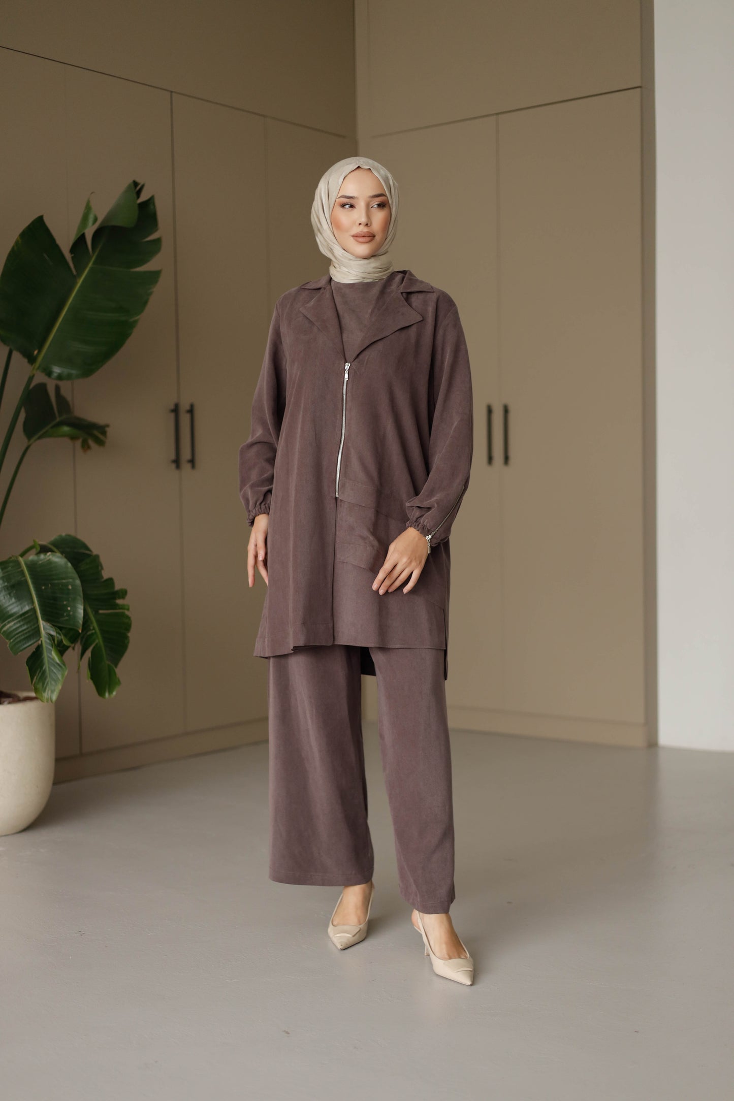 ORGANİK KUMAŞ ÜÇLÜ TAKIM