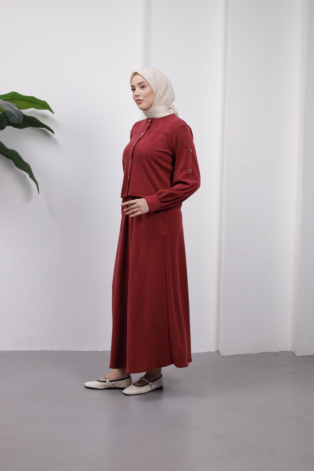 ÖRME KUPRA ETEKLİ TAKIM