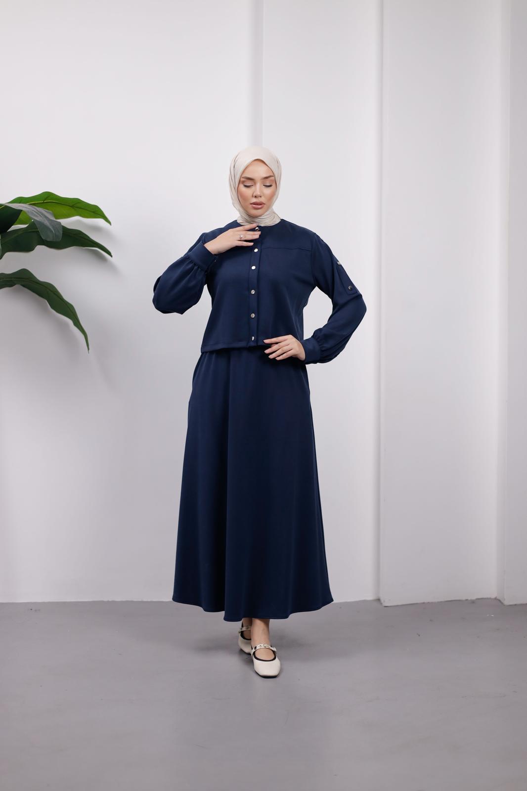 ÖRME KUPRA ETEKLİ TAKIM