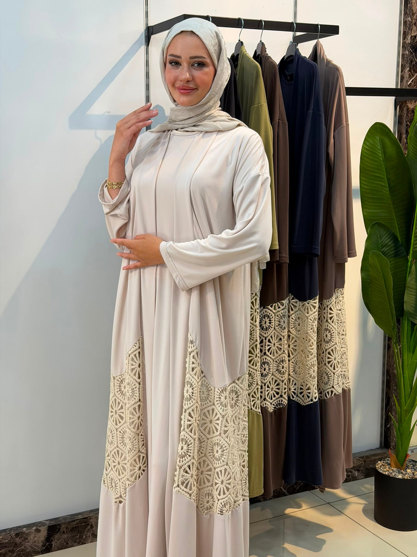 PİKE ABAYA TAKIM