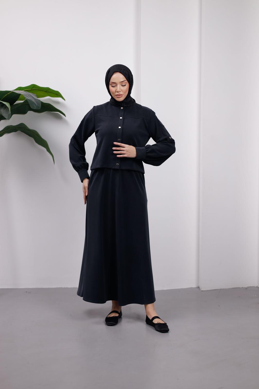 ÖRME KUPRA ETEKLİ TAKIM