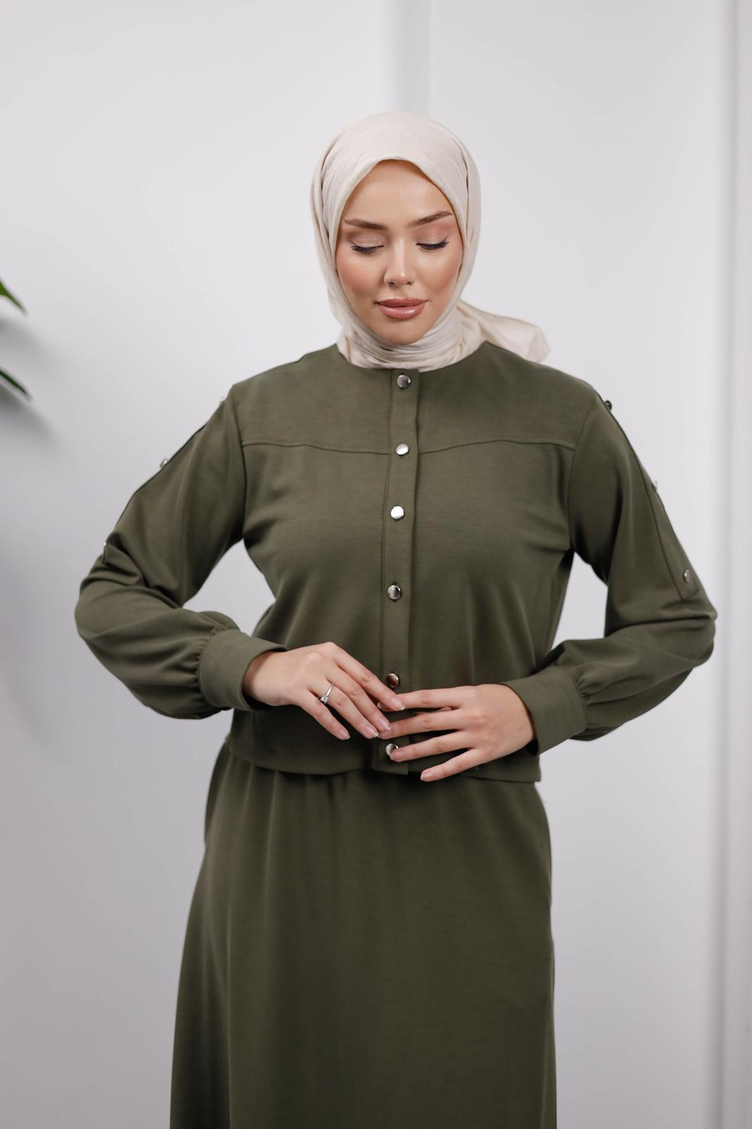 ÖRME KUPRA ETEKLİ TAKIM