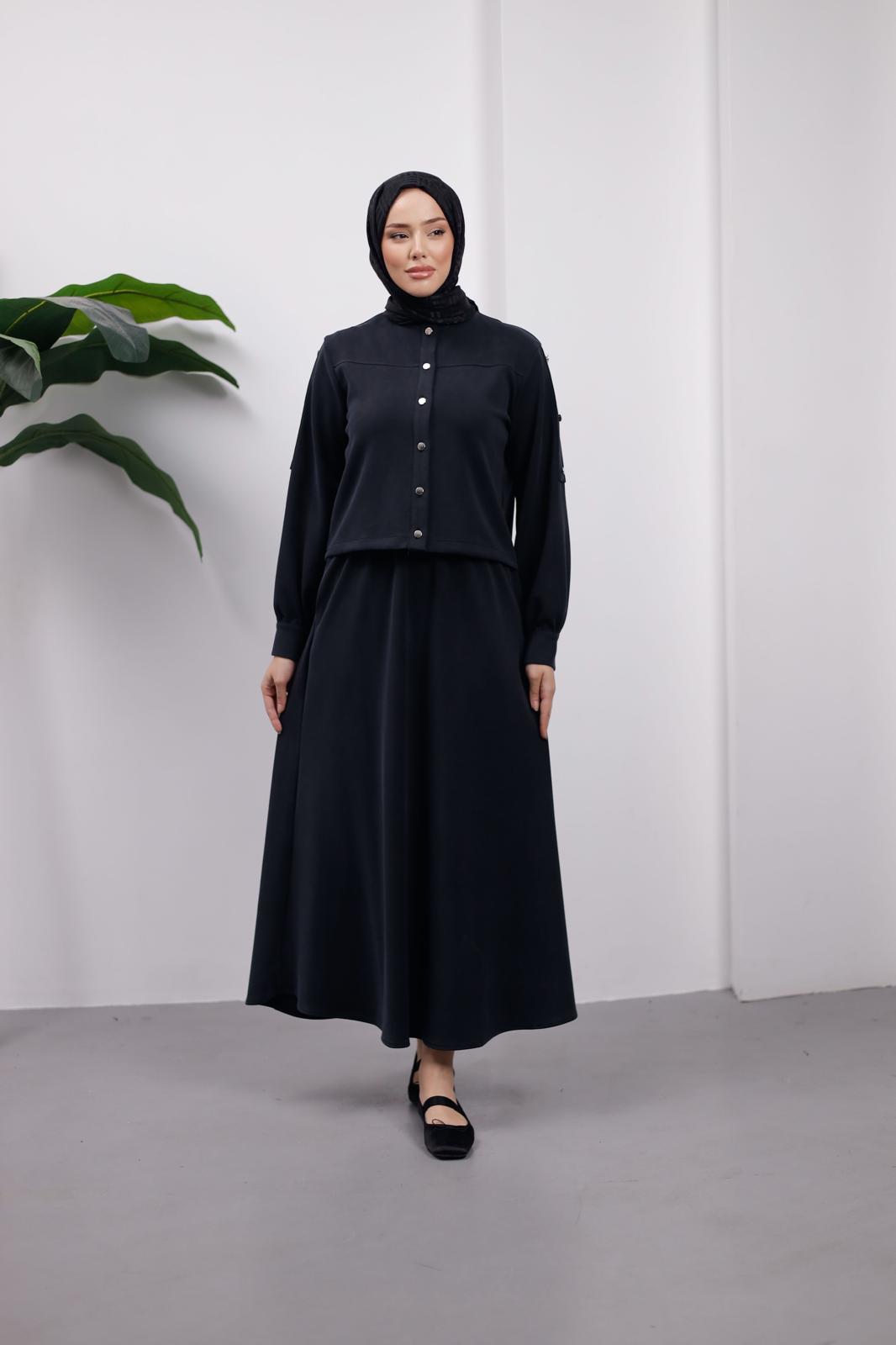 ÖRME KUPRA ETEKLİ TAKIM