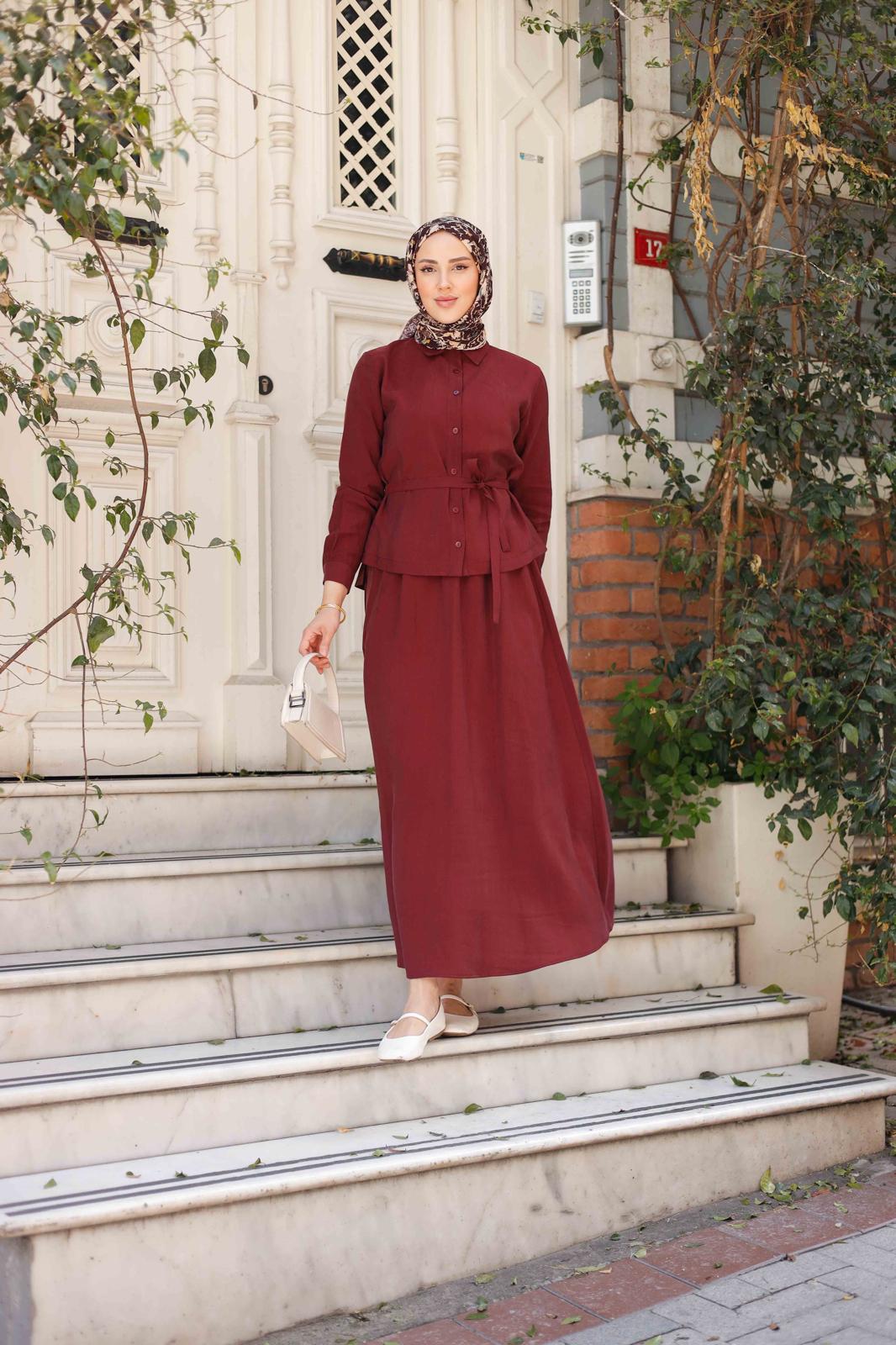 İPEK TENSEL ETEKLİ TAKIM